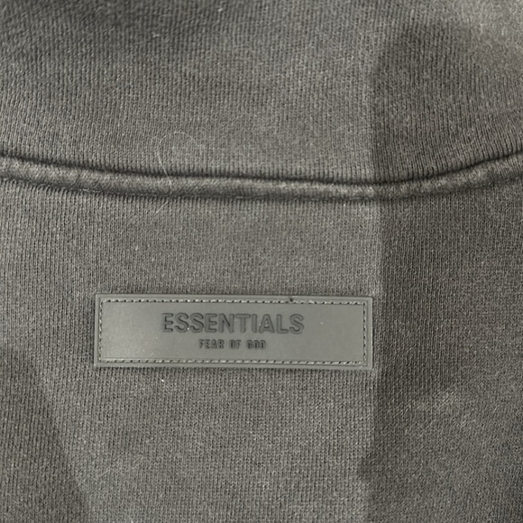 Essentials Fear of GD Black Half-Zip women’s Sweater - Picture 3 of 4
